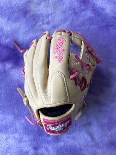 Brown Rawlings Gold Glove Elite RH Infield Baseball Glove 11.5" (Used)