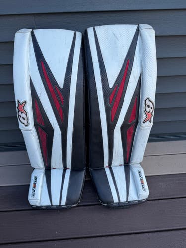 2016 34" Brian's G-Netik Pro 3 Goalie Leg Pads (Used)