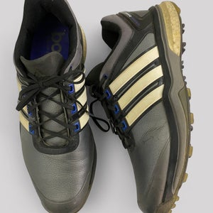 ADIDAS BOOST Men's Golf Shoes Gray & White Spikeless - Size 11