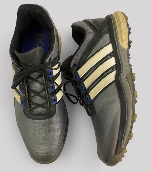 ADIDAS BOOST Men's Golf Shoes Gray & White Spikeless - Size 11
