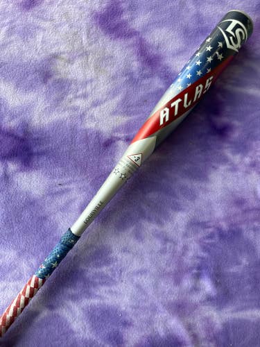 2025 Louisville Slugger Atlas Alloy Bat BBCOR Certified (-3) Alloy 28 oz 31" (Used)