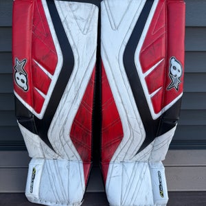 2018 34" Brian's G-Netik Pro IV Goalie Leg Pads Pro Stock (Used)