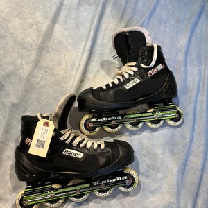 Senior Bauer Goalie Inline Skates Regular Width Size 7 (Used)