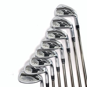 Callaway Apex 19 Iron Set 5-PW+GW+SW UST Mamiya Recoil ESX 450 F1 Womens RH
