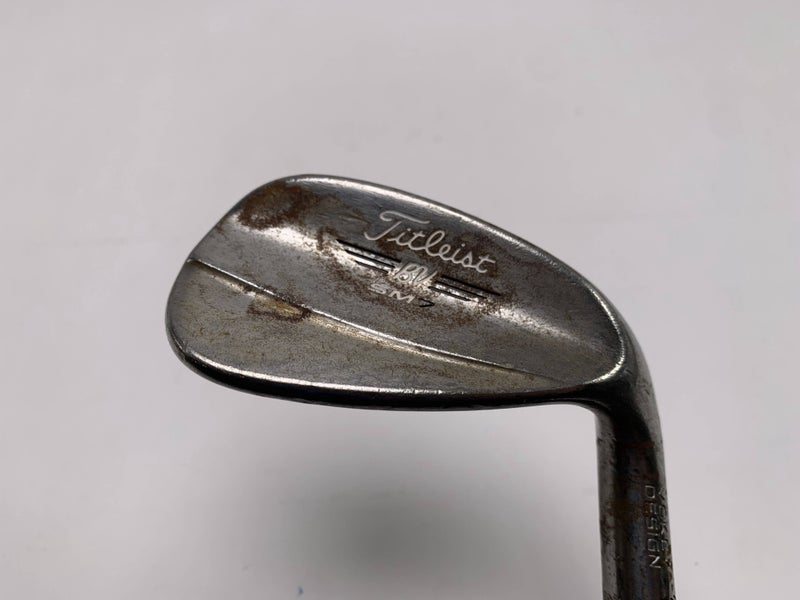 Titleist Vokey SM7 Raw Gap Wedge 50* 12 F-Grind TT DG S400 Black Mens RH