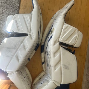 32" Warrior Ritual G4 Pro Goalie Leg Pads (Used)
