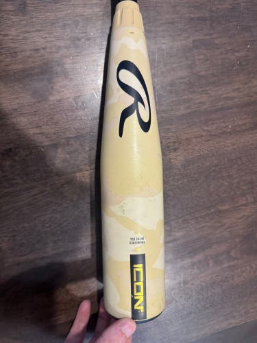 2025 Rawlings Icon Composite USABat Certified Bat (-12) 16 oz 28" (Used)