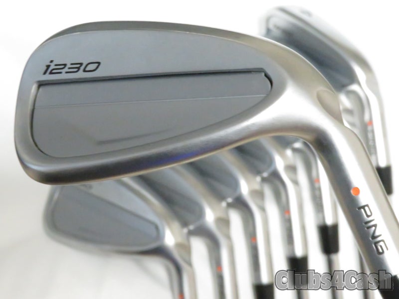 PING i230 Irons Orange Dot NS PRO Modus3 Tour105 Stiff Flex 4-P+Uw