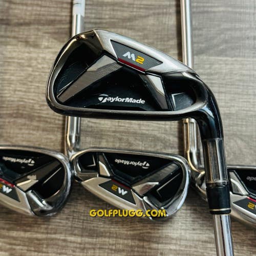 Taylormade M2 Iron Set 4-PW / Steel, Stiff Flex (42)
