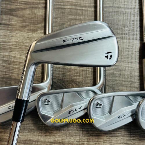 LH- 2024 Taylormade P770/P7CB Iron Set 4-PW / NS Pro Modus3 X Stiff (146)