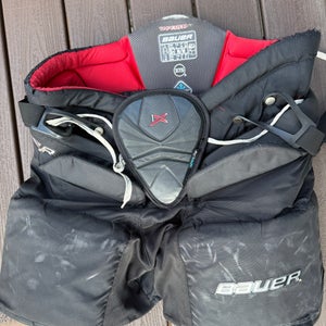 Senior Medium Bauer Vapor 1X Hockey Goalie Pants (Used)