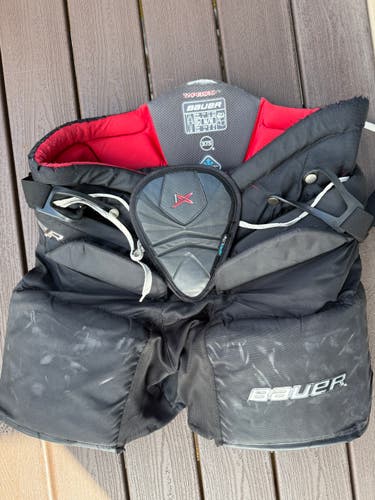 Senior Medium Bauer Vapor 1X Hockey Goalie Pants (Used)