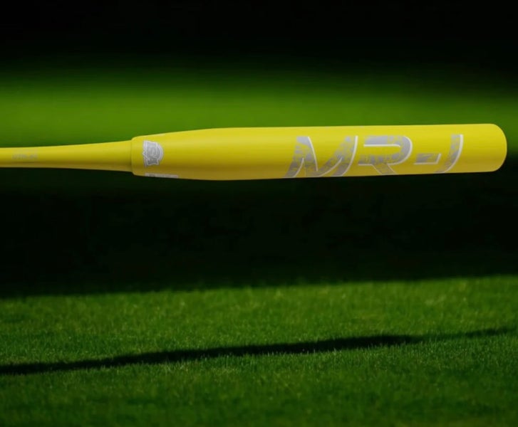New Juno MR-1 Yellow Slowpitch Softball Bat 12.5" UTH43 27oz NIW USSSA 240