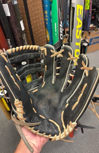 12.75" Rawlings Heart Of The Hide PRO3039-6BCF (Used) Black RH Baseball Glove 12 3/4" outfield glove