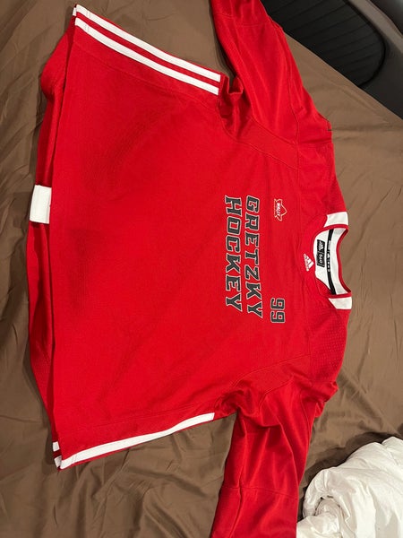 Red goalie Cut jersey