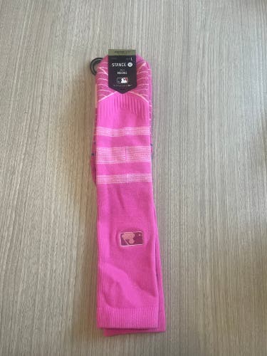 Pink Men's Large Stance Socks (New)