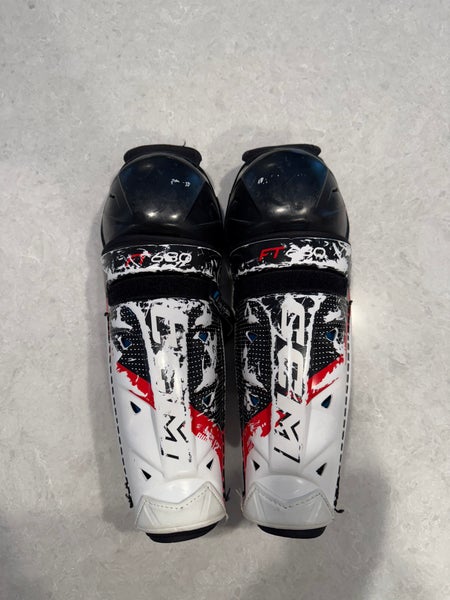 Junior CCM Jetspeed FT680 12" Shin Pads (Used)