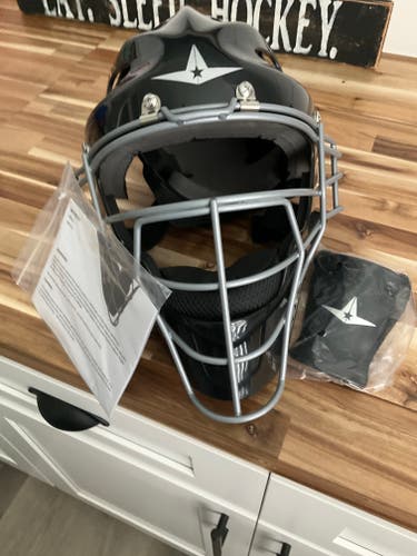 All Star MVP5 Catcher's Mask (New) Y9-11 Years Black