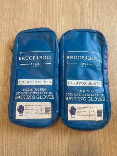 Large Batting Gloves (New)