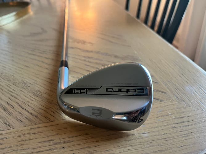Men's Cobra Snakebite One Length Right Handed Wedge Stiff Flex 54 Degree Steel Shaft (Used)