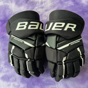 Black Senior Bauer Supreme M3 Gloves 13" (Used)