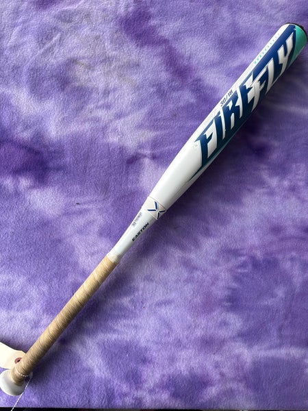 White 2022 Easton Firefly Composite Bat (-12) Composite 18 oz 30" (Used)
