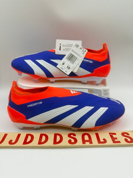 Adidas Predator ELITE LL FG Laceless Soccer Cleats Blue IF6447 Men’s Sz 9 NWT