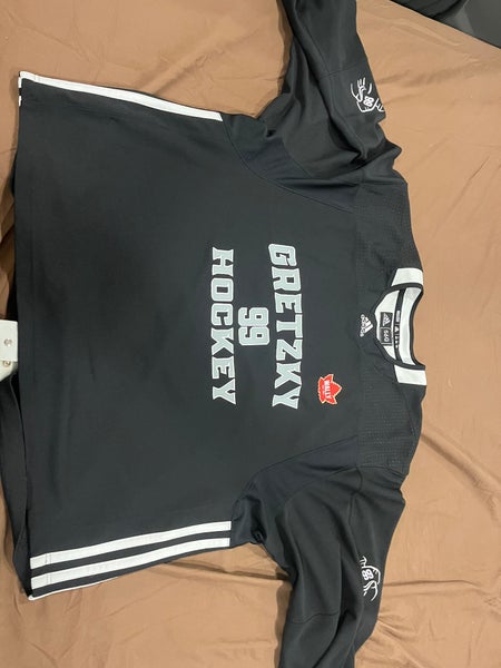 Black Goalie Cut Jersey