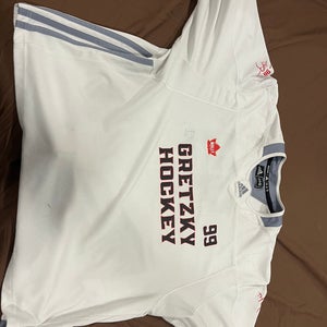 White goalie jersey