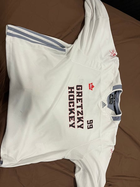 White goalie jersey