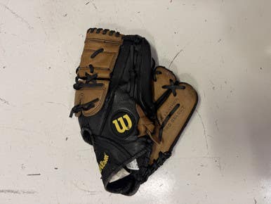Used Wilson PRO SELECT BB/SB Glove RH Throw Brown 12" 11860-S000296906