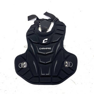 Used Champro CHESTPAD Catchers Chest Protector Black Youth 11860-S000296874