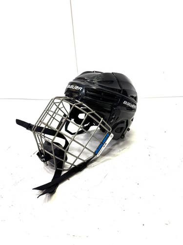Used Bauer IM5 5.0 Helmet Cage Combo Black MD 11860-S000296819