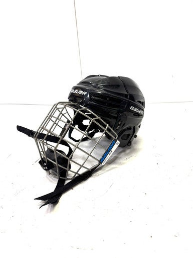 Used Bauer IM5 5.0 Helmet Cage Combo Black MD 11860-S000296819