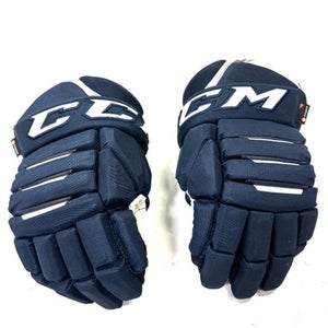Used CCM 4R PRO II Senior Gloves Navy Blue 13" 11860-S000296790