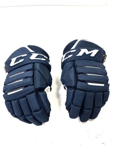 Used CCM 4R PRO II Senior Gloves Navy Blue 13" 11860-S000296790