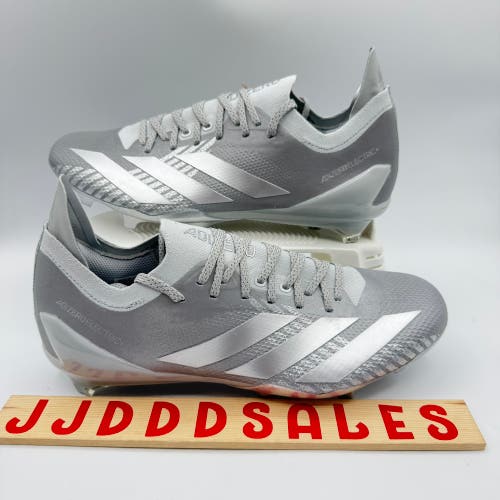 Adidas Adizero Electric+ 2 Silver Metallic IH5978 Football Cleat Men’s Size 10
New Without Box