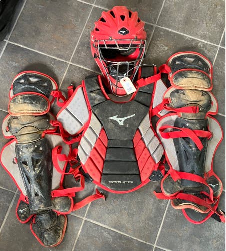Adult Mizuno Samurai Catcher's Set (Used)