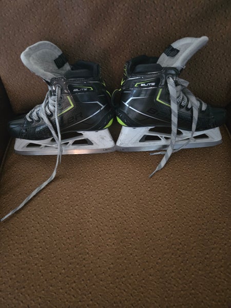 Bauer Elite Hockey Goalie Skates Size 2 (Used)