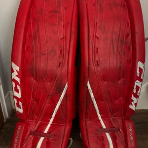 34" 2016 CCM Premier Pro Goalie Leg Pads (Used)