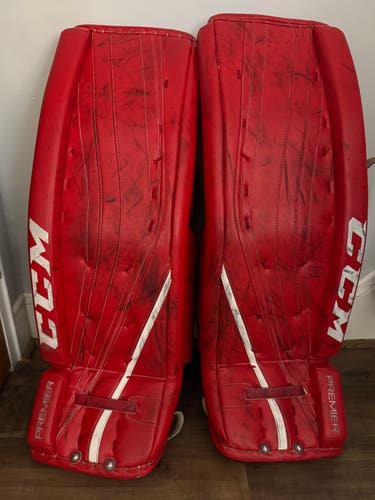 34" 2016 CCM Premier Pro Goalie Leg Pads (Used)