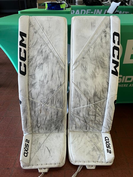 Senior CCM Axis 2 Goalie Leg Pads | 35" +2 (Used)