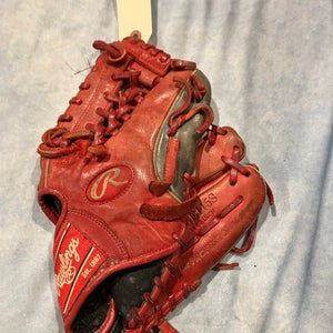 Red Rawlings Gold Glove Elite RH Baseball Glove 11.5" (Used)