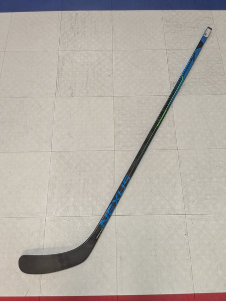 Intermediate Bauer Nexus Geo Left Handed Hockey Stick, Multiple Curves, 65 Flex, S21 (New)