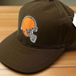 Cleveland Browns Vintage Late '90s NFL Brown Youth Logo NOS Snapback (New)