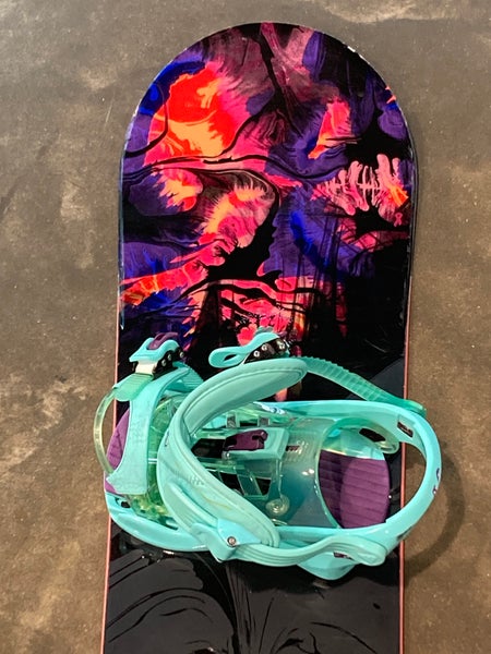 K2 First Lite 142 CM Snowboard With Bindings