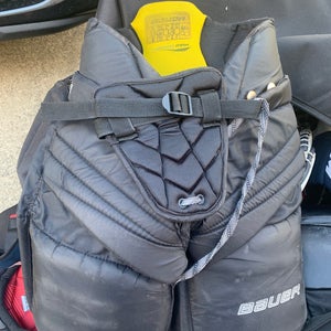 Junior Large Bauer Hockey Goalie Pants (Used)