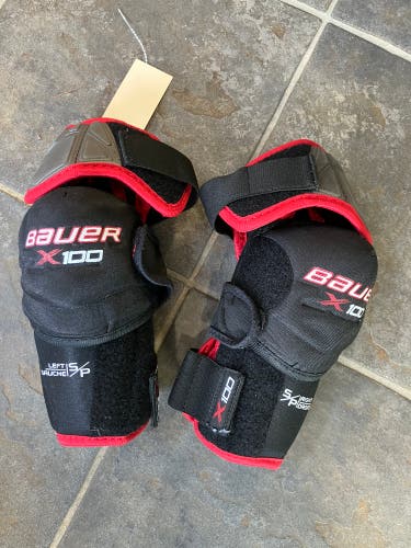 Senior Small Bauer Vapor X100 Elbow Pads (Used)