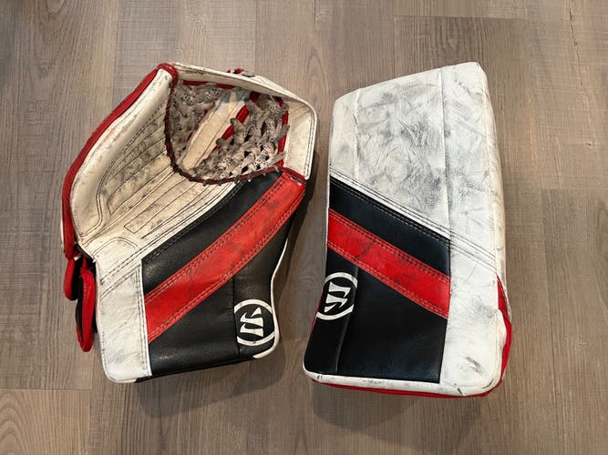 Warrior Ritual G4 Full Right glove & blocker (Used)