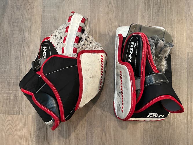 Warrior Ritual G4 Full Right glove & blocker (Used)